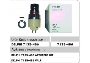 7135-486 Delphi Aktuatör Kit